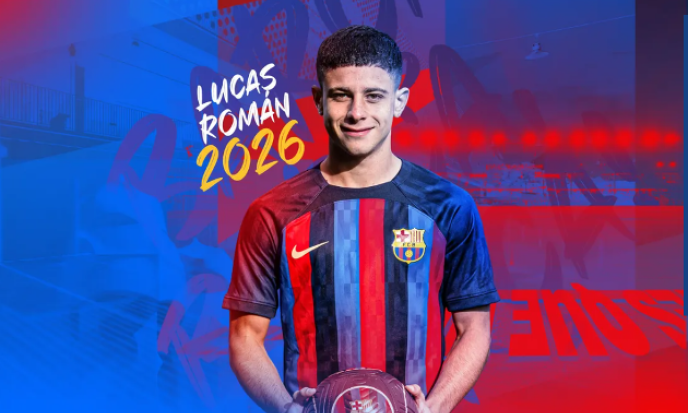 CHÍNH THỨC: Barcelona chiêu mộ thành công Lucas Roman