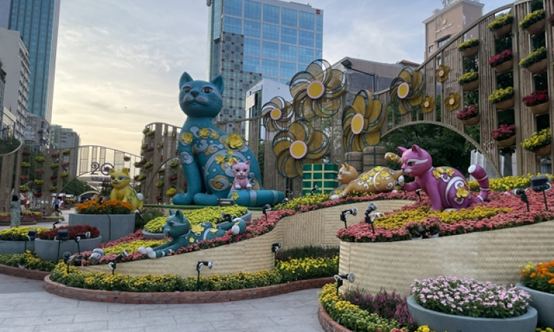Nguyễn Huệ Flower Street ready to welcome visitors