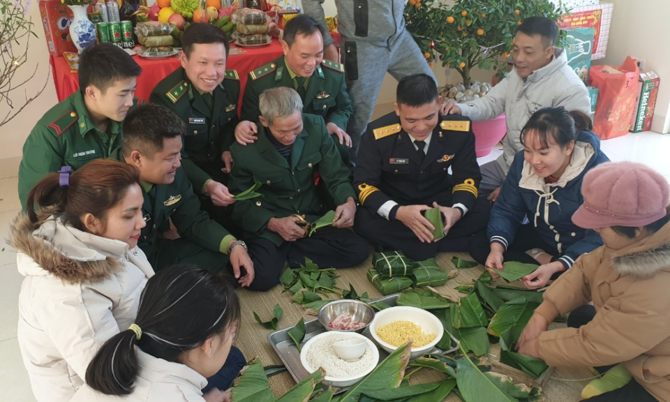 Đồn BP Thanh Lân: Ấm áp chương trình "Tết sum vầy"