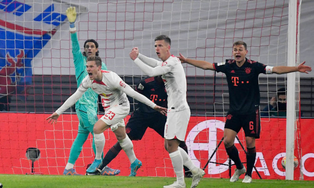 Bayern mất điểm trước RB Leipzig