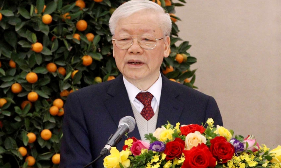 Tổng Bí thư Nguyễn Phú Trọng chúc Tết Quý Mão 2023