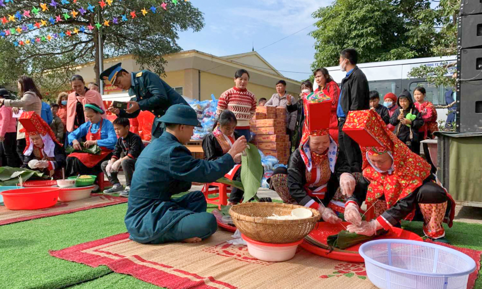 Rộn ràng vui xuân ở các thôn bản vùng cao