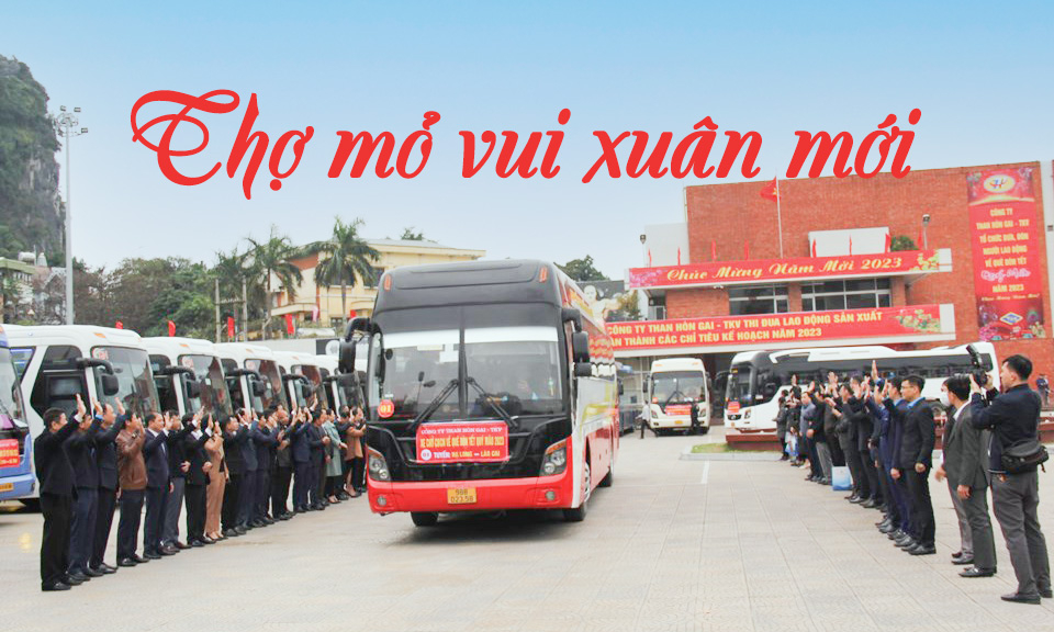 Thợ mỏ vui xuân mới