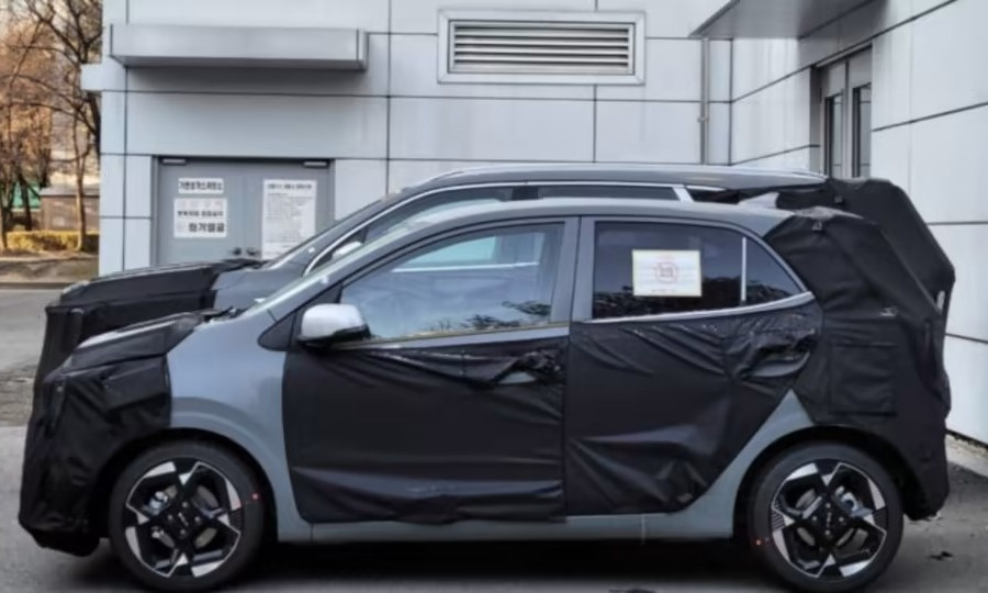 Kia Morning bản nâng cấp 2024 lần đầu lộ diện