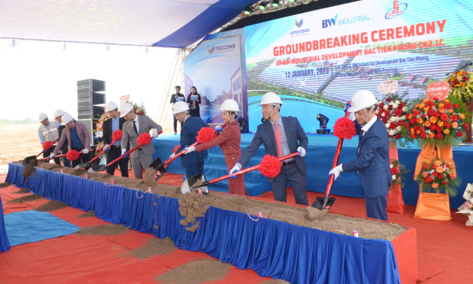 Thu hút đầu tư ngay từ đầu năm