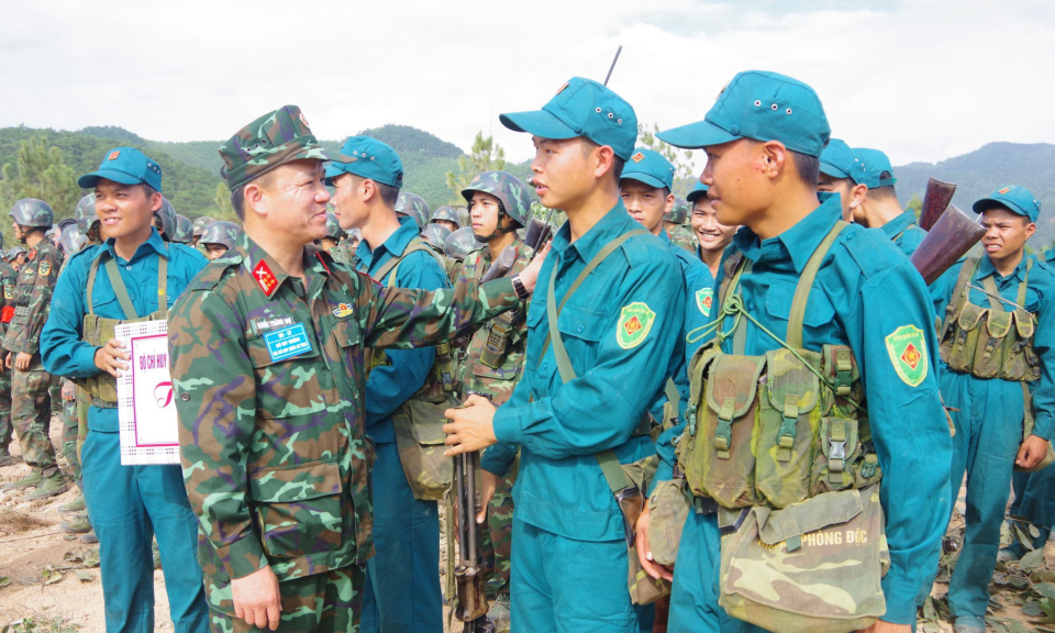 “LLVT tỉnh thực hiện nhiệm vụ quốc phòng, an ninh năm 2023 với tinh thần quyết tâm cao, nỗ lực lớn và hành động quyết liệt nhất”