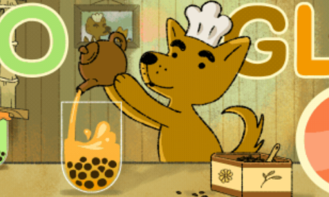 Google Doodle tung 'game trà sữa' gây tò mò