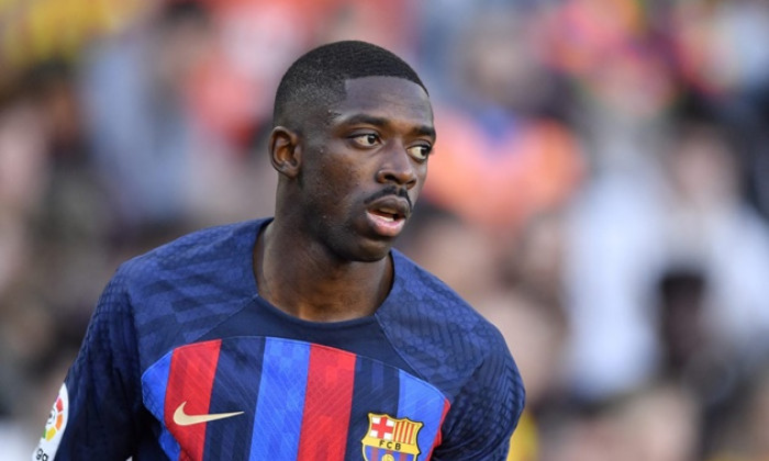 Barca nhận tin choáng váng, Dembele lỡ trận Man Utd