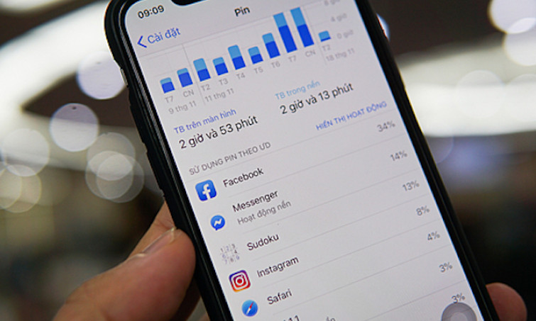 Facebook bị tố cố tình làm cạn pin smartphone