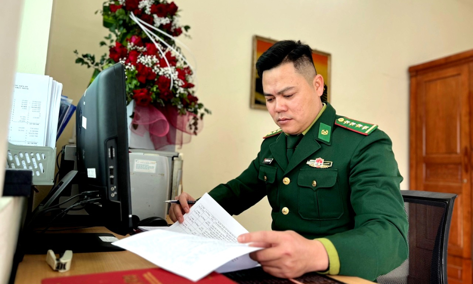 Người đảng viên mang quân hàm xanh tiêu biểu