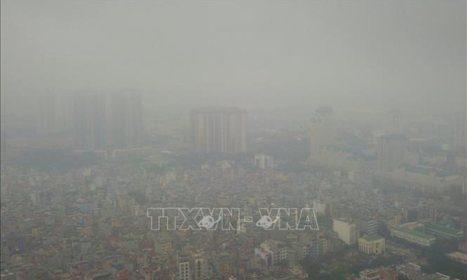 Chất lượng không khí tại Bắc Bộ rất có hại cho sức khỏe