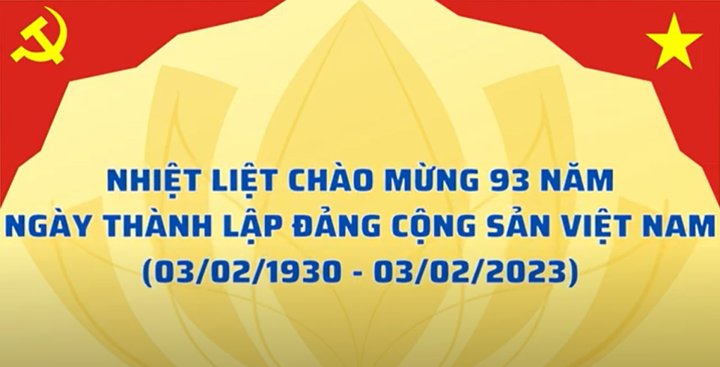 Kỷ niệm 93 năm Ngày thành lập Đảng Cộng sản Việt Nam