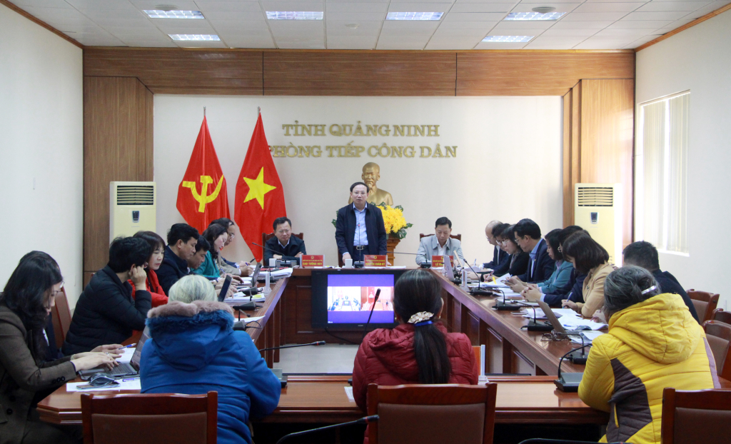 Đồng chí Nguyễn Xuân Ký, Ủy viên Trung ương Đảng, Bí thư Tỉnh ủy, Chủ tịch HĐND tỉnh đã tiếp công dân thường kỳ tháng 2/2023.