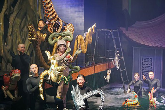 Nhân vật rối chú Tễu góp mặt tại sân khấu thế giới - Ảnh 1.