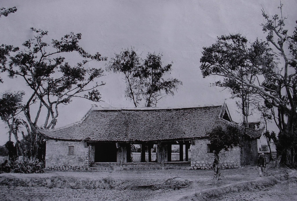miếu Tiên công (ảnh tư liệu, chụp khoảng 1900 - 1910.