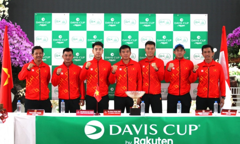 Xác định đối thủ của Lý Hoàng Nam và đồng đội ở vòng loại Davis Cup