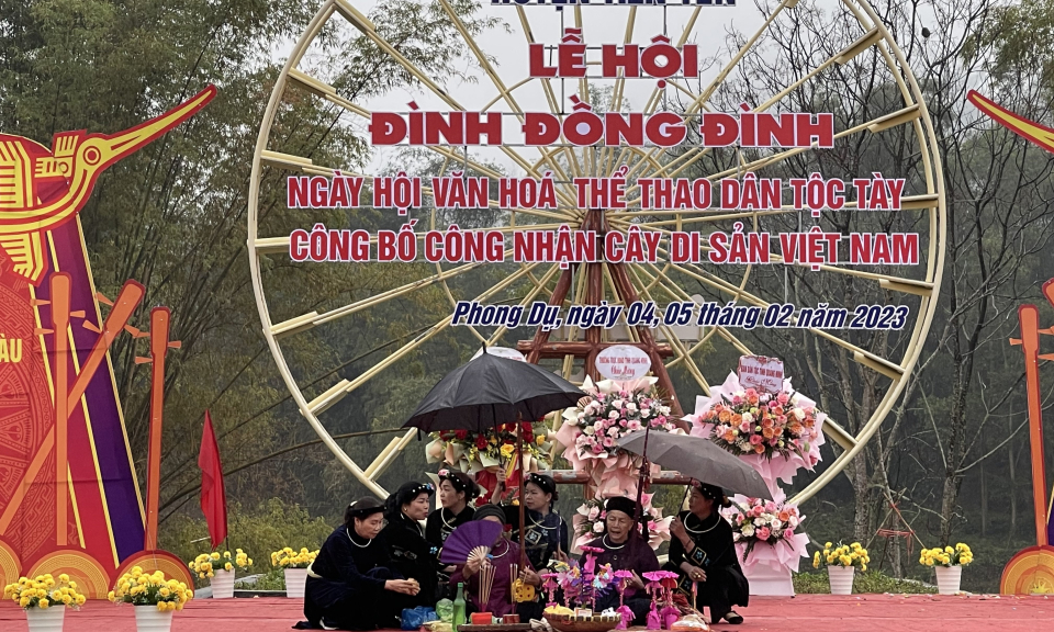 Khai mạc Lễ hội đình Đồng Đình 2023