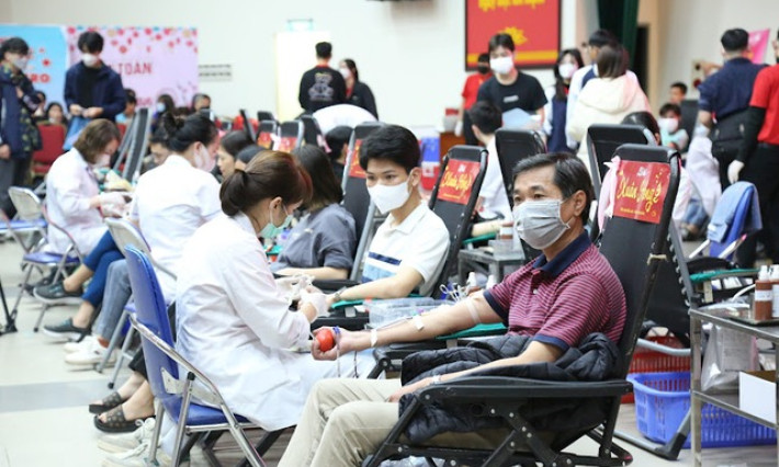 'Hiến máu đầu Xuân - Nhân lên hạnh phúc'