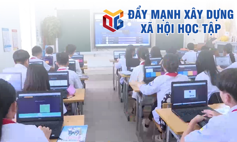 Đẩy mạnh xây dựng xã hội học tập