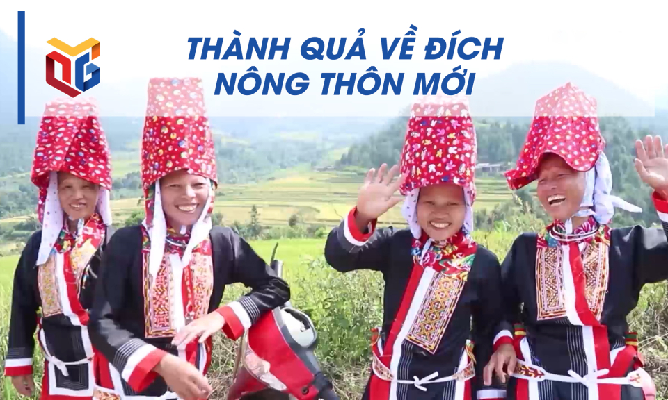 Thành quả về đích nông thôn mới