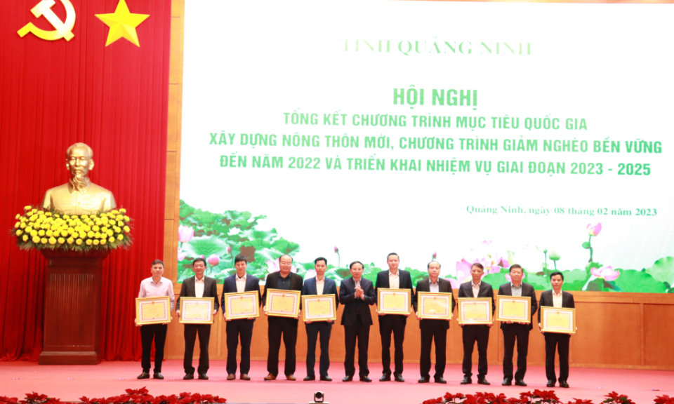 Tổng kết chương trình MTQG xây dựng NTM và giảm nghèo bền vững