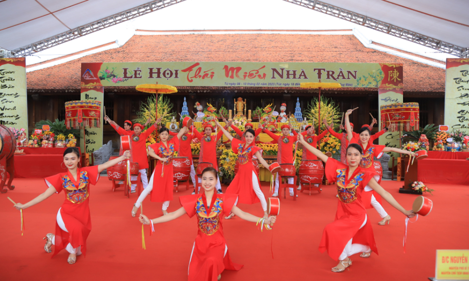 Tran Dynasty's Thai Mieu temple Festival 2023 opens