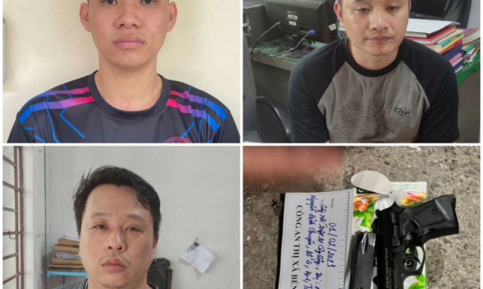Gọi đồng bọn bắn đối thủ trước công ty