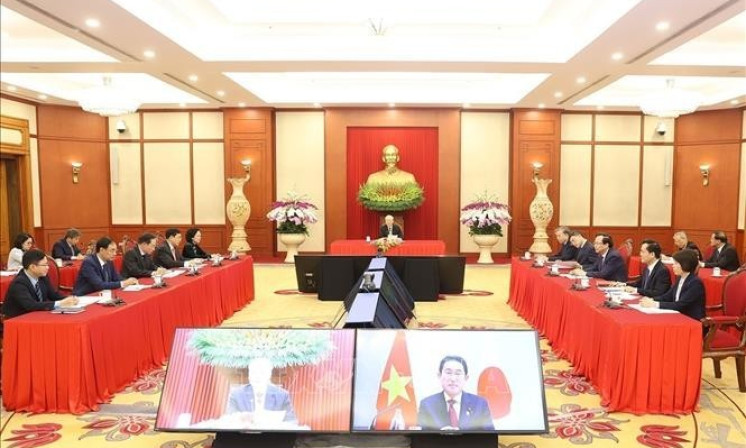 Party leader suggests orientations for advancing Vietnam - Japan ties