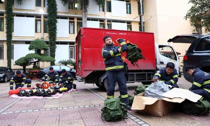 24 Vietnamese officers sent to Turkey for post-disaster aid