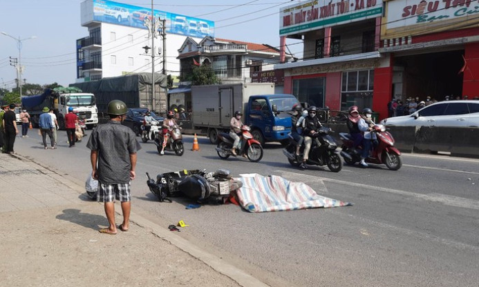 Tai nạn thương tâm, người đàn ông có 3 con nhỏ tử vong tại chỗ