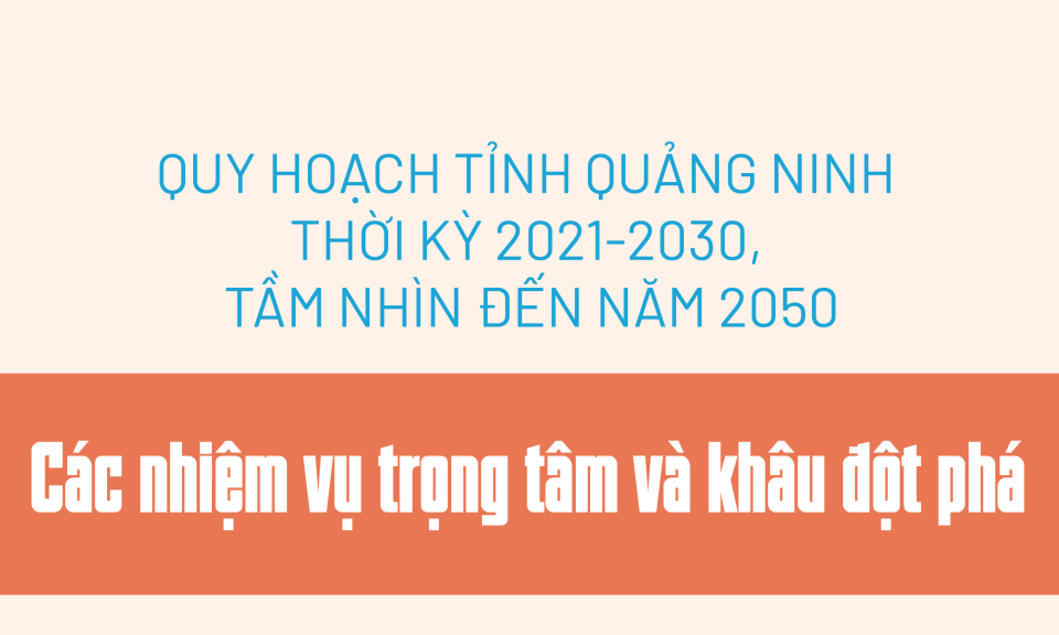 Các nhiệm vụ trọng tâm và khâu đột phá