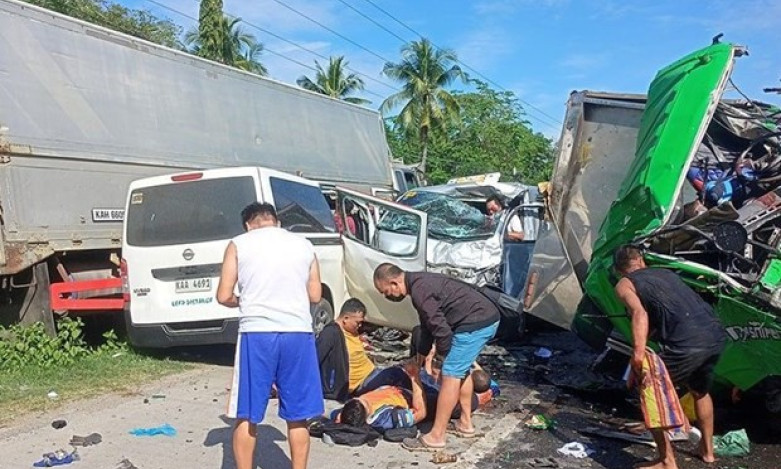 Philippines: Tai nạn đường bộ khiến 6 cảnh sát thiệt mạng