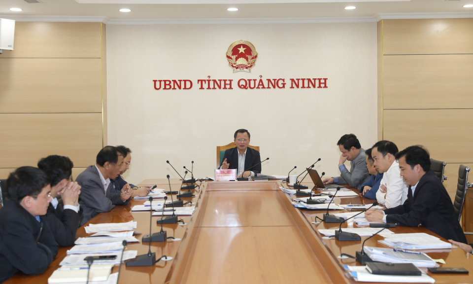 Quyền Chủ tịch UBND tỉnh chủ trì họp, nghe và cho ý kiến giải quyết khiếu nại, tố cáo
