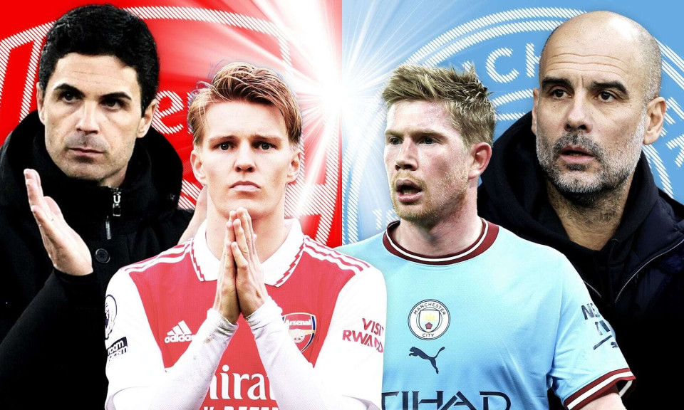 Arsenal vs Man City: Đại chiến vì ngôi đầu