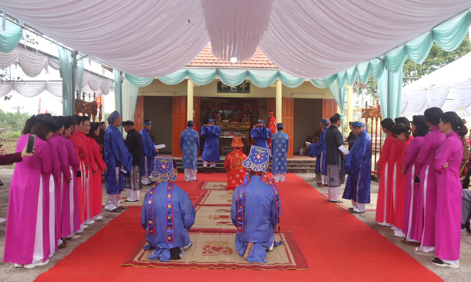 Khai mạc Lễ hội Đình Tràng Y (huyện Đầm Hà) năm 2023