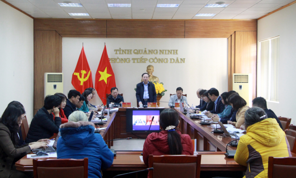 Đồng chí Bí thư Tỉnh ủy tiếp công dân thường kỳ tháng 2/2023