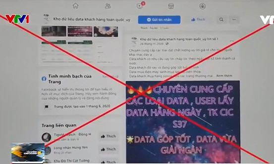 Dữ liệu cá nhân rao bán công khai trên mạng, giá hàng chục triệu đồng