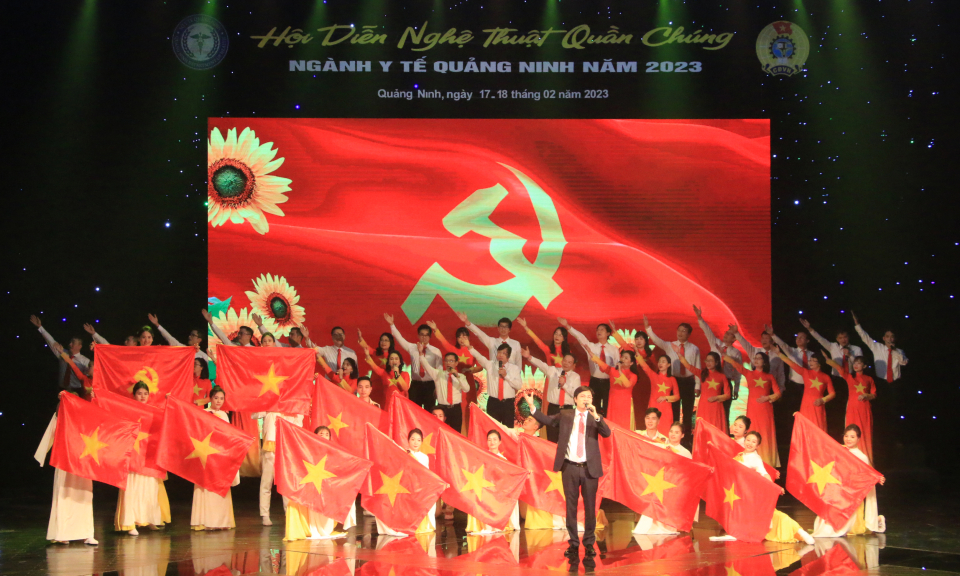 Khai mạc hội diễn nghệ thuật quần chúng ngành Y tế Quảng Ninh năm 2023
