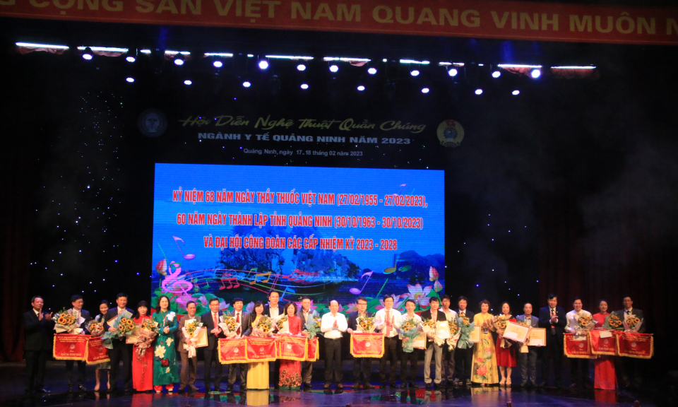 Bế mạc hội diễn nghệ thuật quần chúng ngành Y tế Quảng Ninh năm 2023