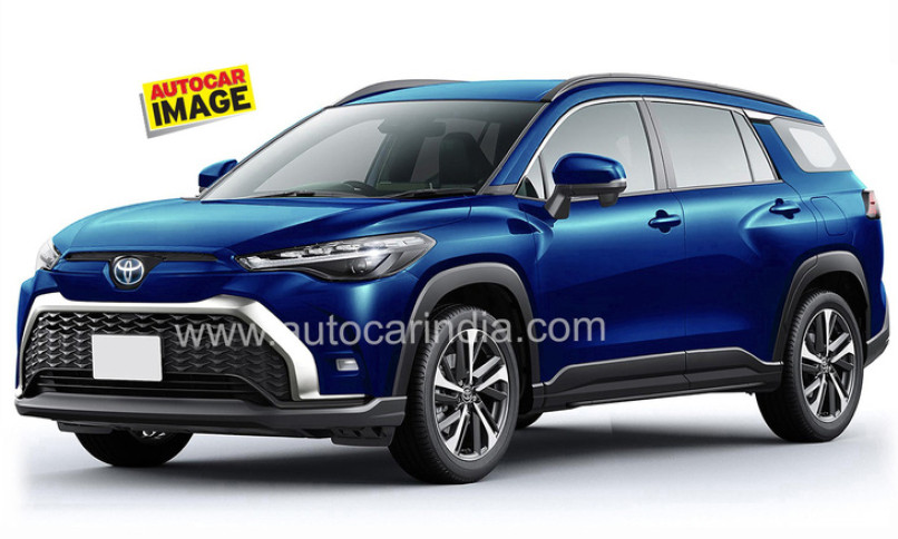 Toyota Corolla Cross sắp có bản 7 chỗ, 3 hàng ghế, dùng động cơ Innova