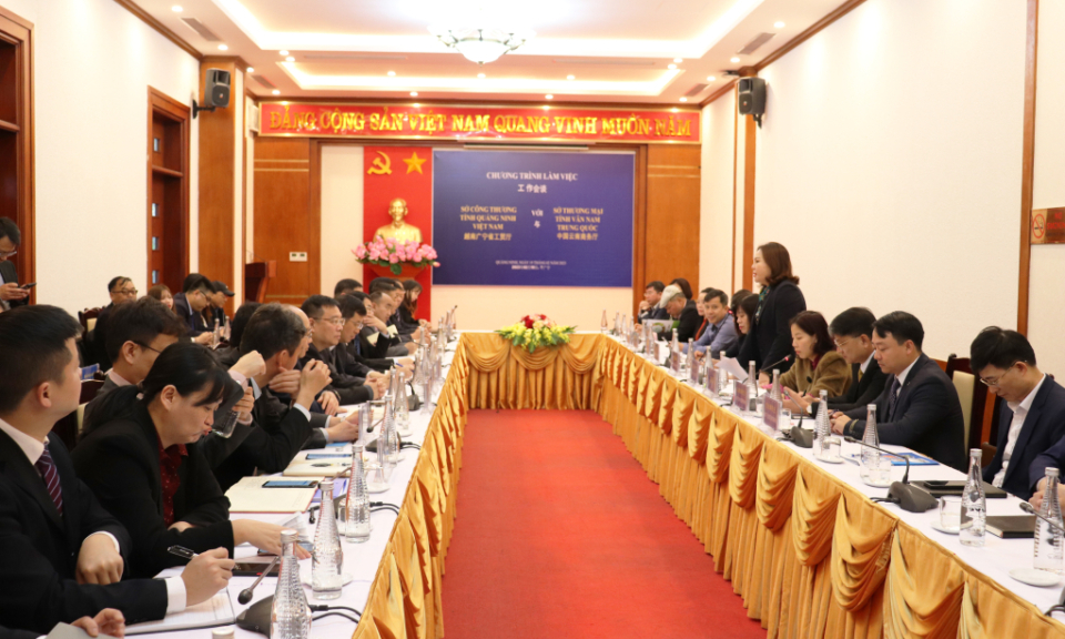 加强广宁省与中国云南省的经贸合作关系