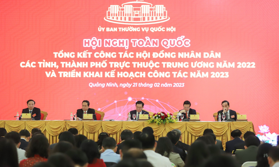 Tổng kết công tác HĐND các tỉnh, thành phố trực thuộc Trung ương năm 2022