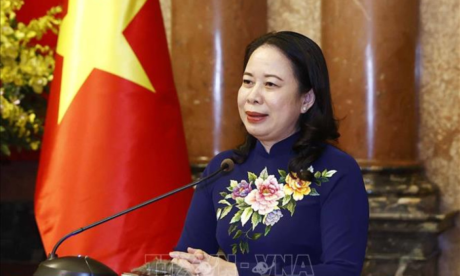 Quyền Chủ tịch nước Võ Thị Ánh Xuân gặp mặt, tri ân các thầy thuốc