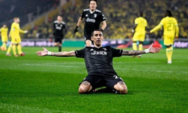 Di Maria đưa Juventus đi tiếp ở Europa League