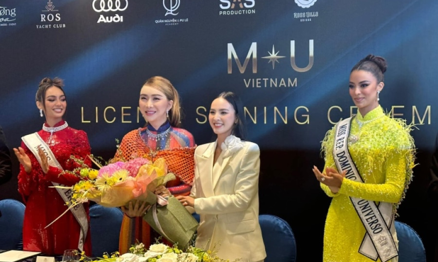 Nữ biên tập viên của VTV trở thành giám đốc quốc gia Miss Universe Vietnam