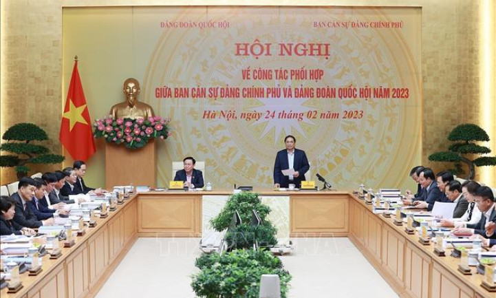 Nâng cao hiệu quả phối hợp công tác giữa Ban Cán sự đảng Chính phủ và Đảng đoàn Quốc hội