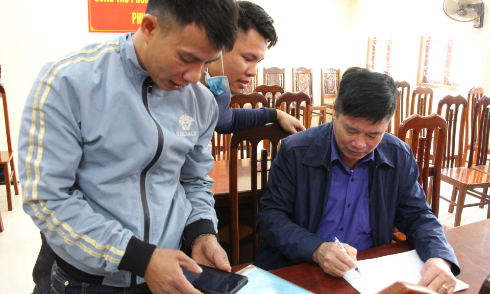 TX Quảng Yên tuyên truyền, hướng dẫn đăng ký, cấp giấy phép khai thác cho tàu cá