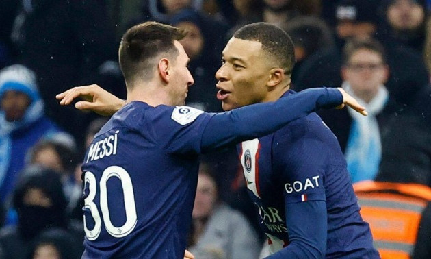 Messi, Mbappe giúp PSG thắng đậm Marseille