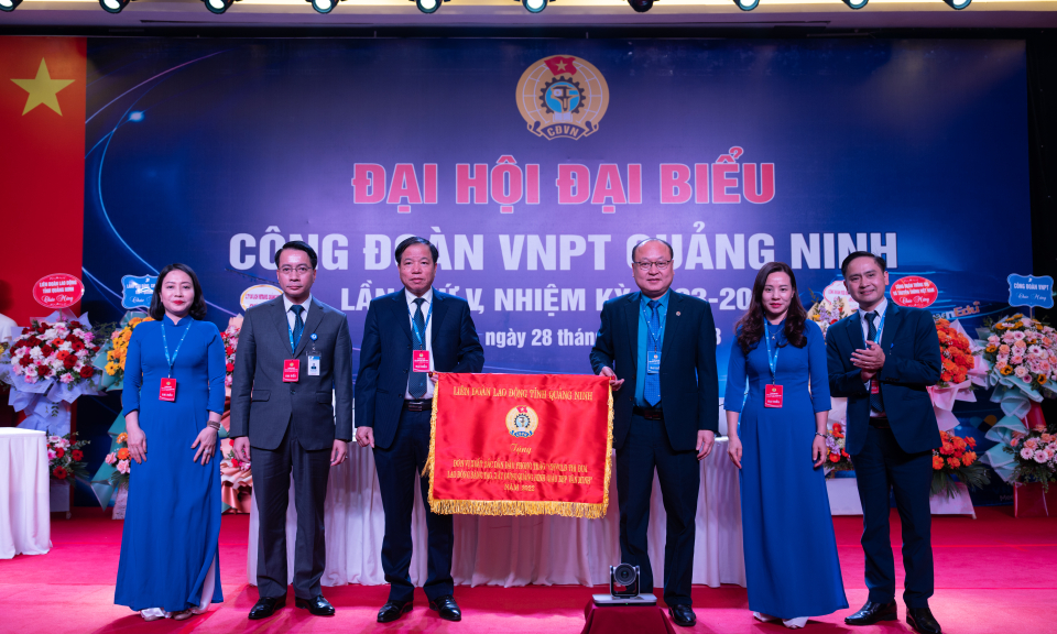 Đại hội Công đoàn cơ sở VNPT Quảng Ninh lần thứ V, nhiệm kỳ 2023-2028