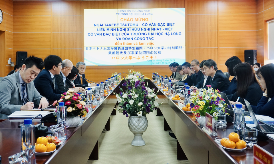 Sẽ thành lập Trung tâm Nhật ngữ tại Trường Đại học Hạ Long